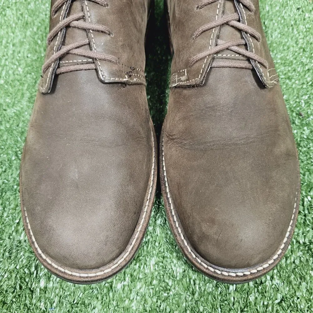 Naot Chief Walnut Brown Leather Oxford Casual Shoes Mens Size‎ EU 41 US 8